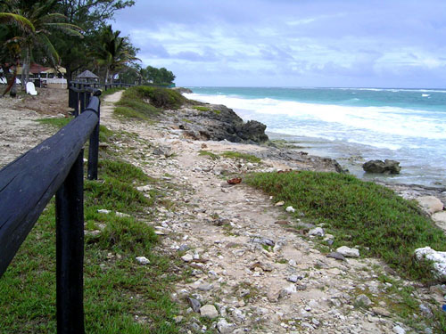 Rocks and waves