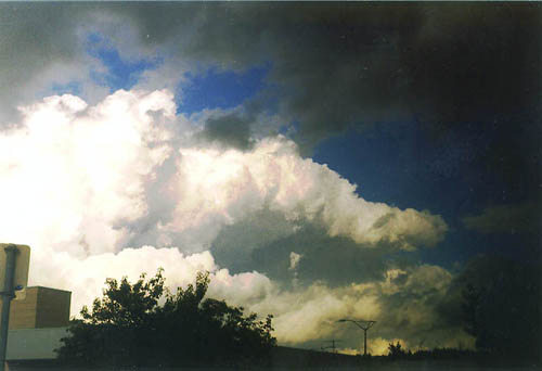 Some clouds in Vancouver sky