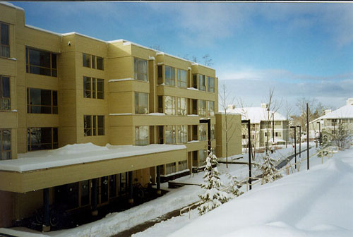 Winter in Hamilton Hall