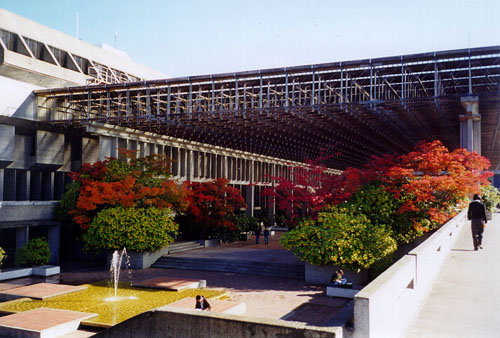 The Convocation Mall Simon Fraser University
