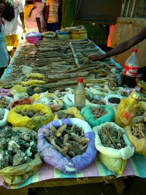 It’s hard to tell what all these roots and spices are