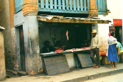 The local butcher