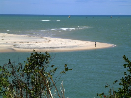 Lonely fisher
