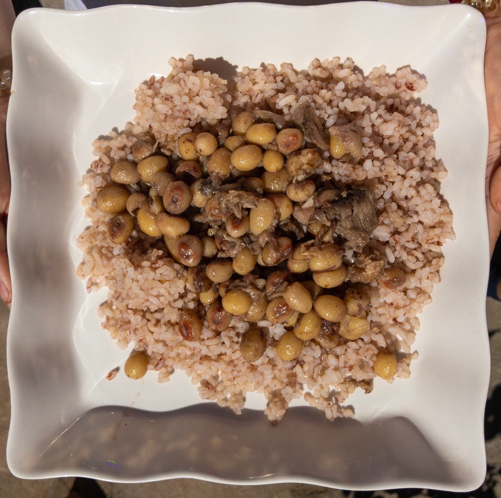 Voanjobory with rice (scroll down for recipe)