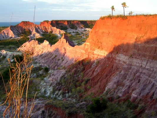 Red canyon close to Majunga