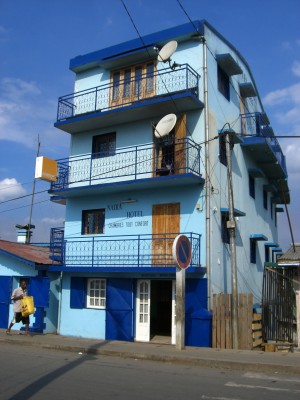 Blue house
