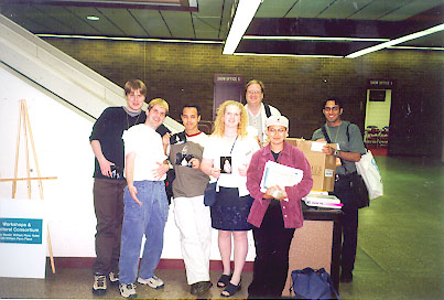 This was actually after the teardown. The missing people are on the pictures.