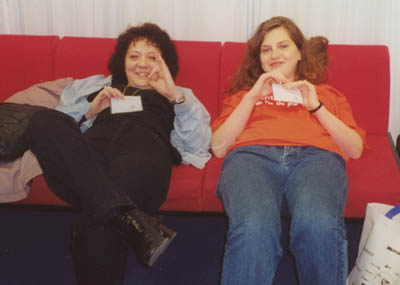 And then we take breaks.